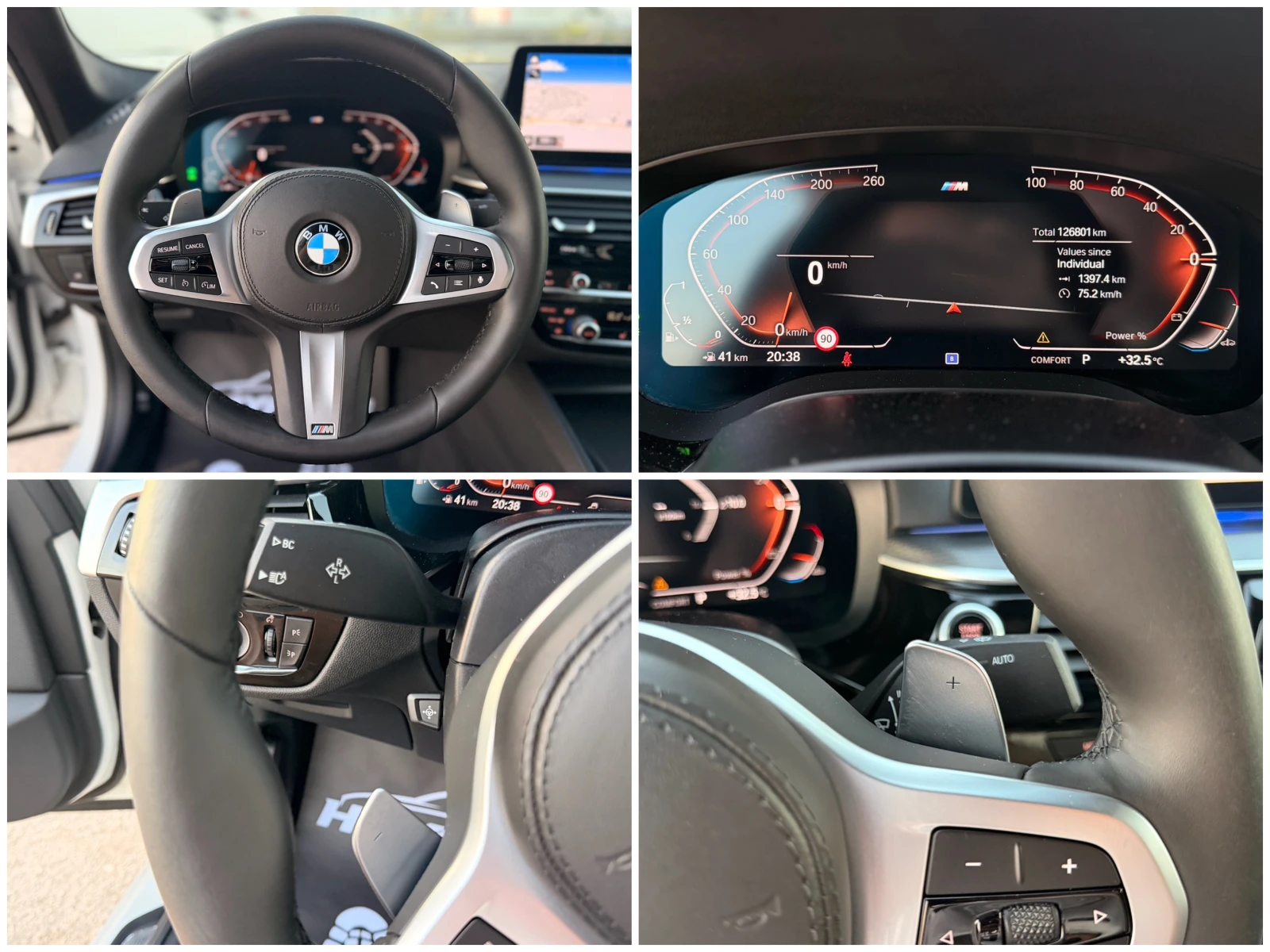 BMW 540 i= xDrive= B58= M-performance= HUD= Keyless Go= , снимка 15 - Автомобили и джипове - 55467402