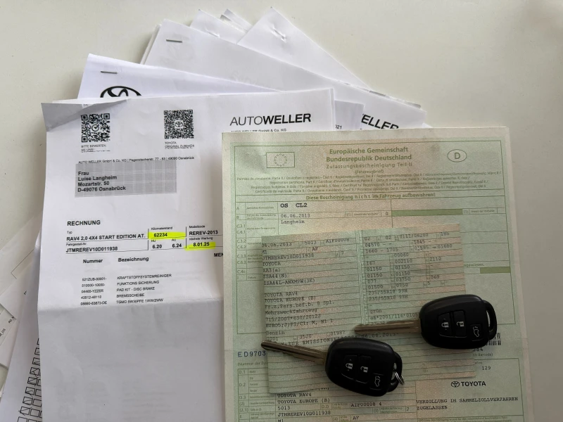 Toyota Rav4 2.0i* 4x4* СЕРВИЗНА КНИЖКА С ПЪЛНА ИСТОРИЯ В ТОЙОТ, снимка 15 - Автомобили и джипове - 53273824