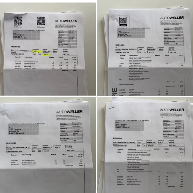 Toyota Rav4 2.0i* 4x4* СЕРВИЗНА КНИЖКА С ПЪЛНА ИСТОРИЯ В ТОЙОТ, снимка 16 - Автомобили и джипове - 53273824