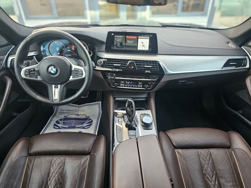 BMW 530 M-PACKET* XD* HEAD UP* 360* LED* PANORAMA* ЛИЗИНГ, снимка 9 - Автомобили и джипове - 46356894