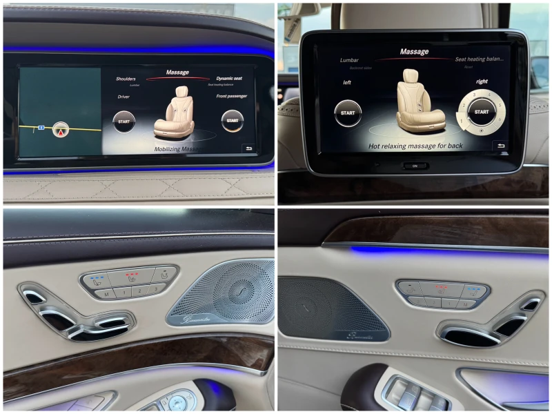 Mercedes-Benz S 500 L= 4MATIC= 9G-TRONIC= AMG= EDOTION1= DESIGNO= 3XTV, снимка 16 - Автомобили и джипове - 51541978