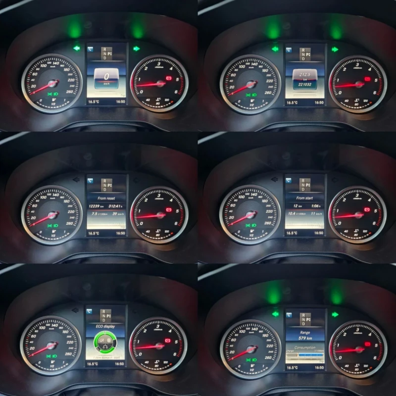 Mercedes-Benz C 220 D 4-MATIC /AIRMATIC/PANORAMA/FULL LED/7G+ /F1 , снимка 13 - Автомобили и джипове - 52566044