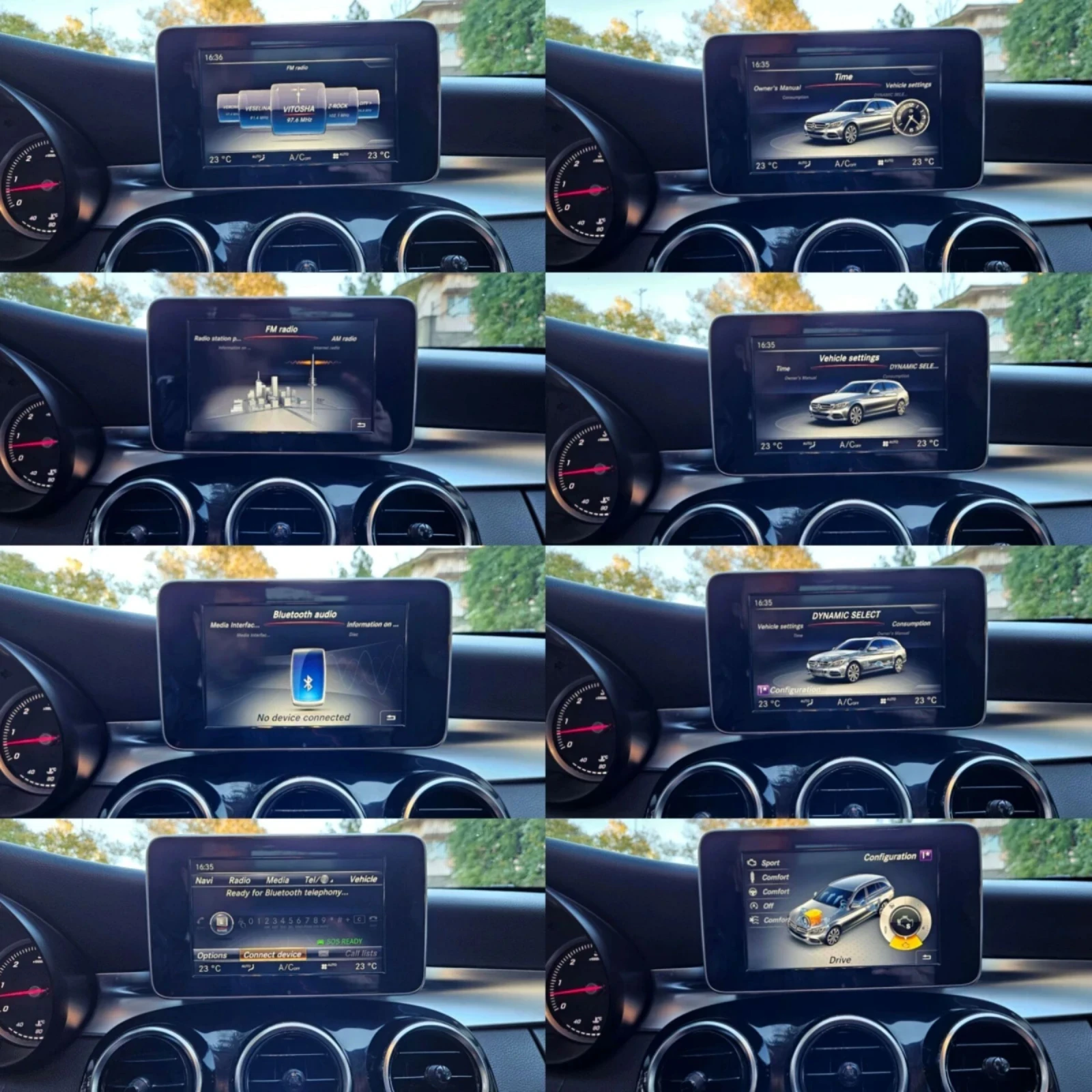 Mercedes-Benz C 220 D 4-MATIC /AIRMATIC/PANORAMA/FULL LED/7G+ /F1  | Mobile.bg � ����������� 12
