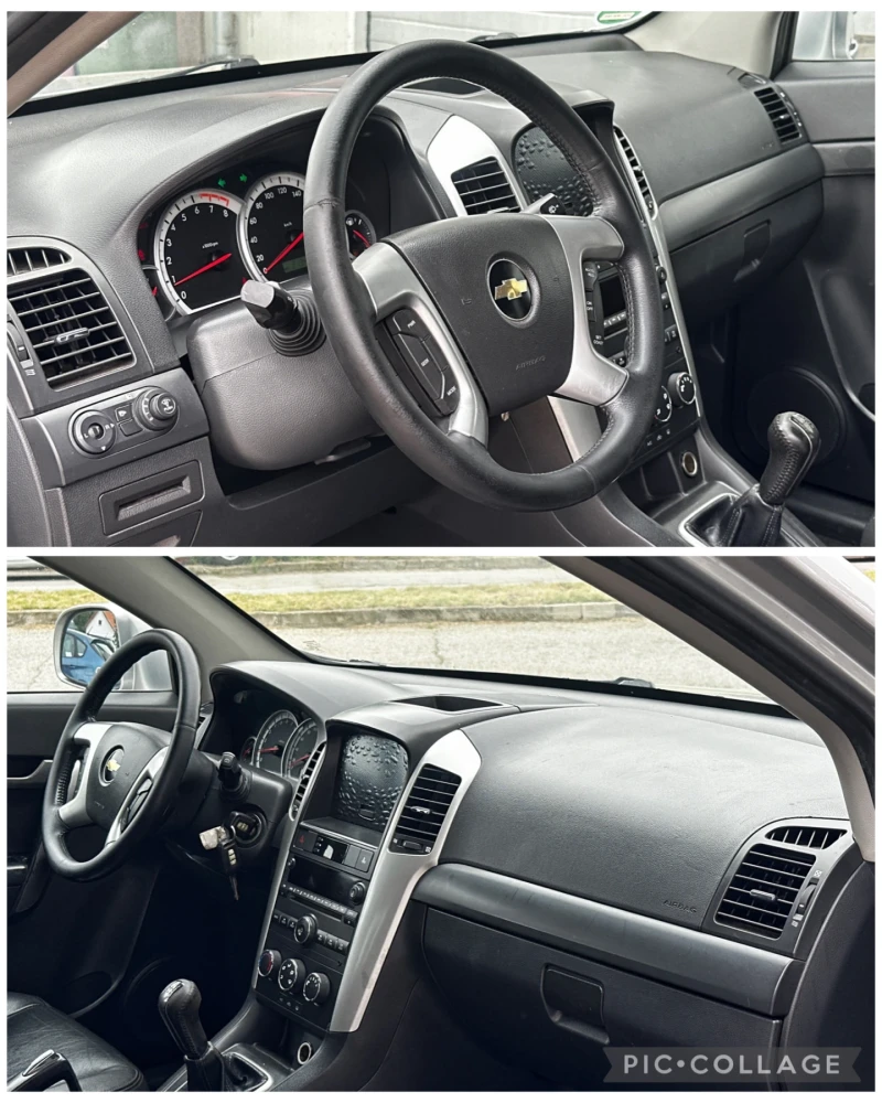 Chevrolet Captiva 2.4i КОЖА, снимка 9 - Автомобили и джипове - 51890717