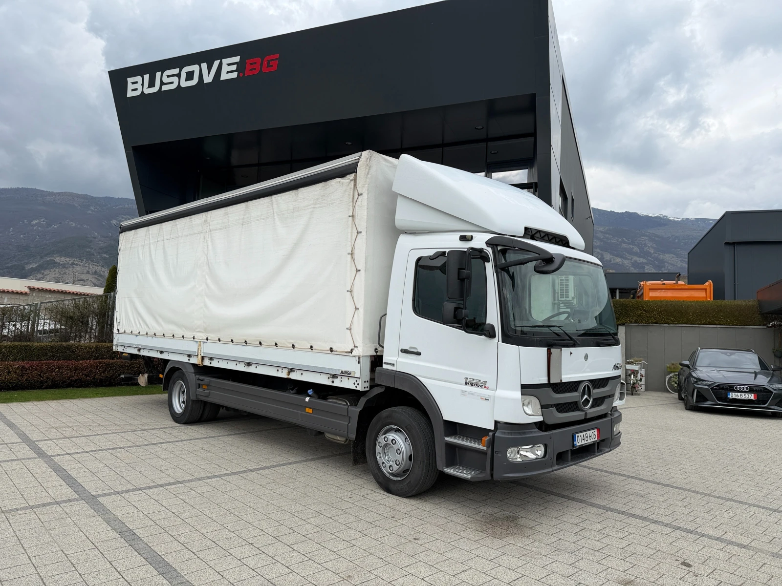 Mercedes-Benz Atego 1224 Клима Eвро 5 Падащ борд 7.20м.