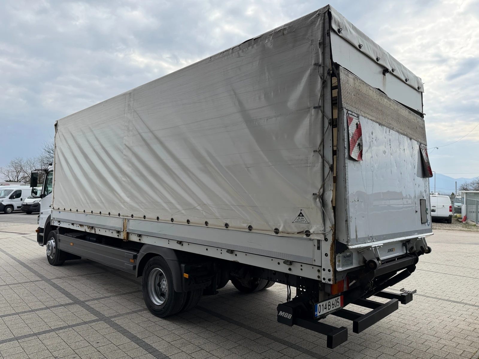 Mercedes-Benz Atego 1224 Клима Eвро 5 Падащ борд 7.20м., снимка 5 - Камиони - 53982590