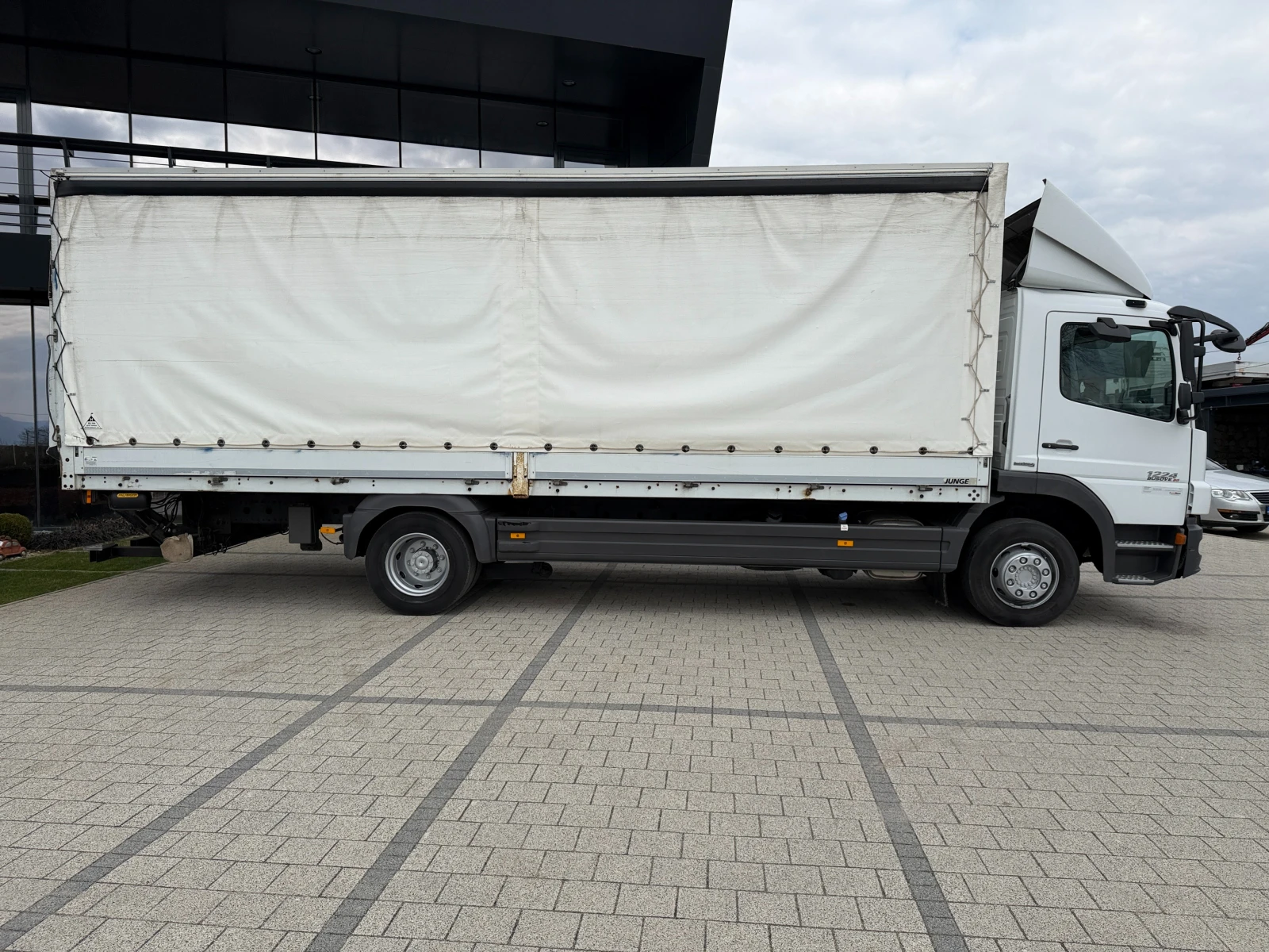 Mercedes-Benz Atego 1224 Клима Eвро 5 Падащ борд 7.20м., снимка 8 - Камиони - 53982590
