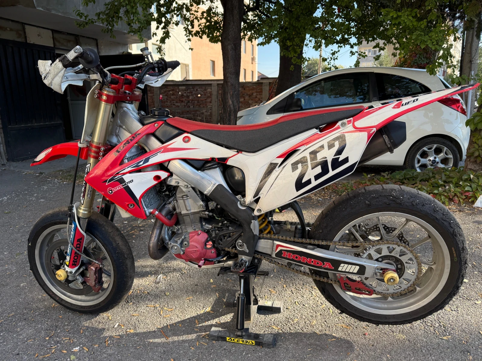 Honda Crf 450 SUPERMOTO