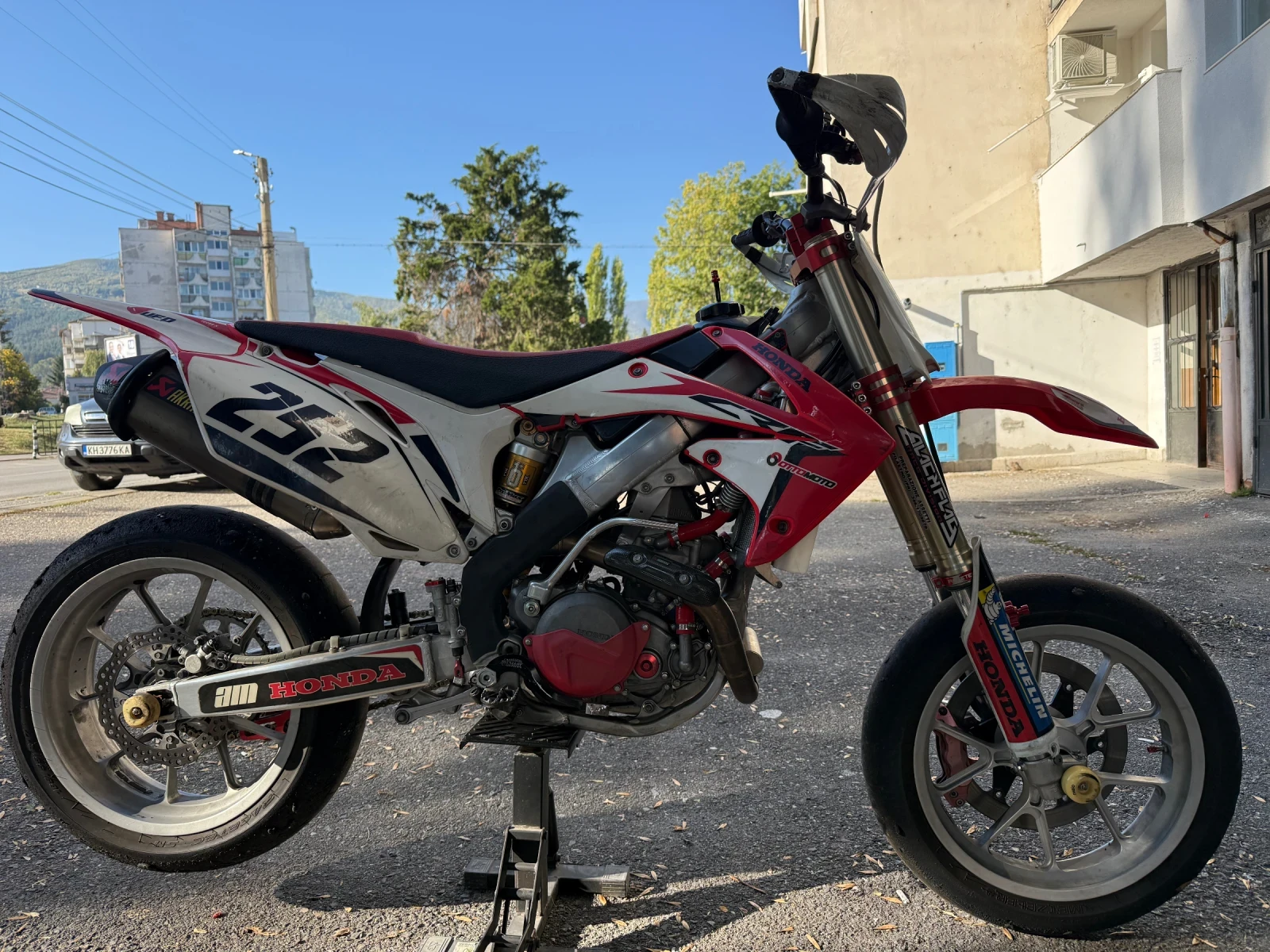 Honda Crf 450 SUPERMOTO, снимка 5 - Мотоциклети и мототехника - 56369638