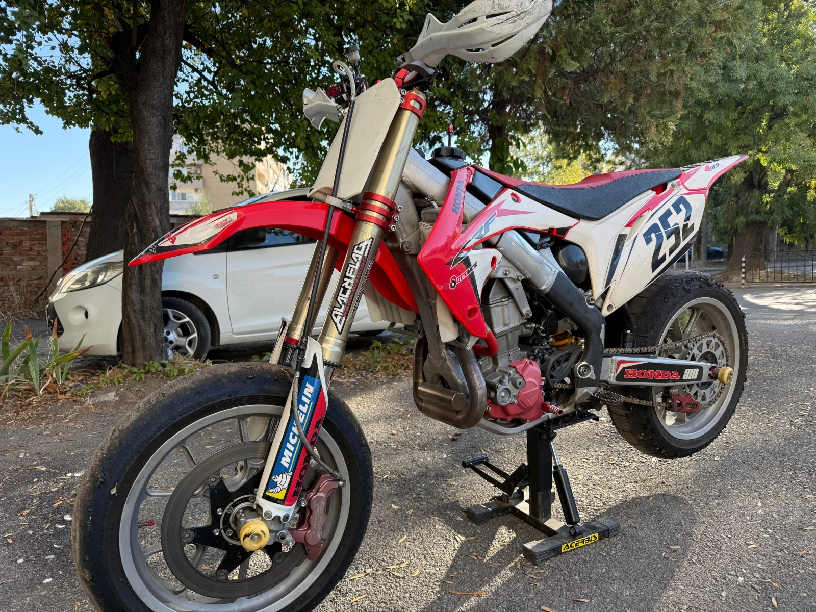 Honda Crf 450 SUPERMOTO, снимка 7 - Мотоциклети и мототехника - 56369638