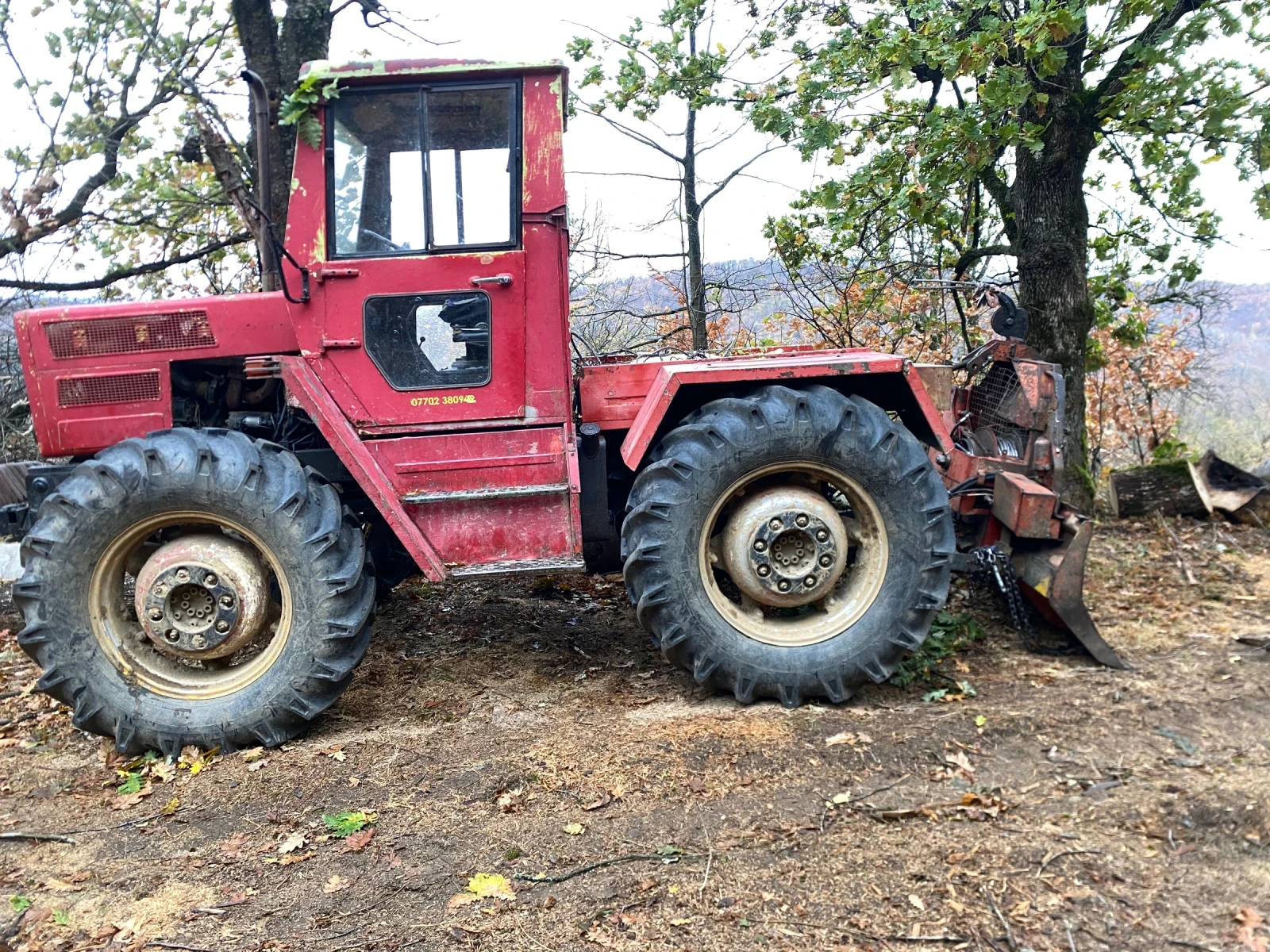 Специализирани машини Машини за дърводобив MB TRAC 800 - изображение 4