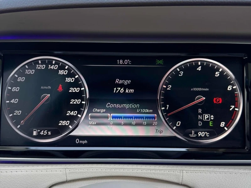 Mercedes-Benz S 550 2016 4MATIC * ПРОБЛЕМ В СКОРОСТНАТА * , снимка 8 - Автомобили и джипове - 53175981