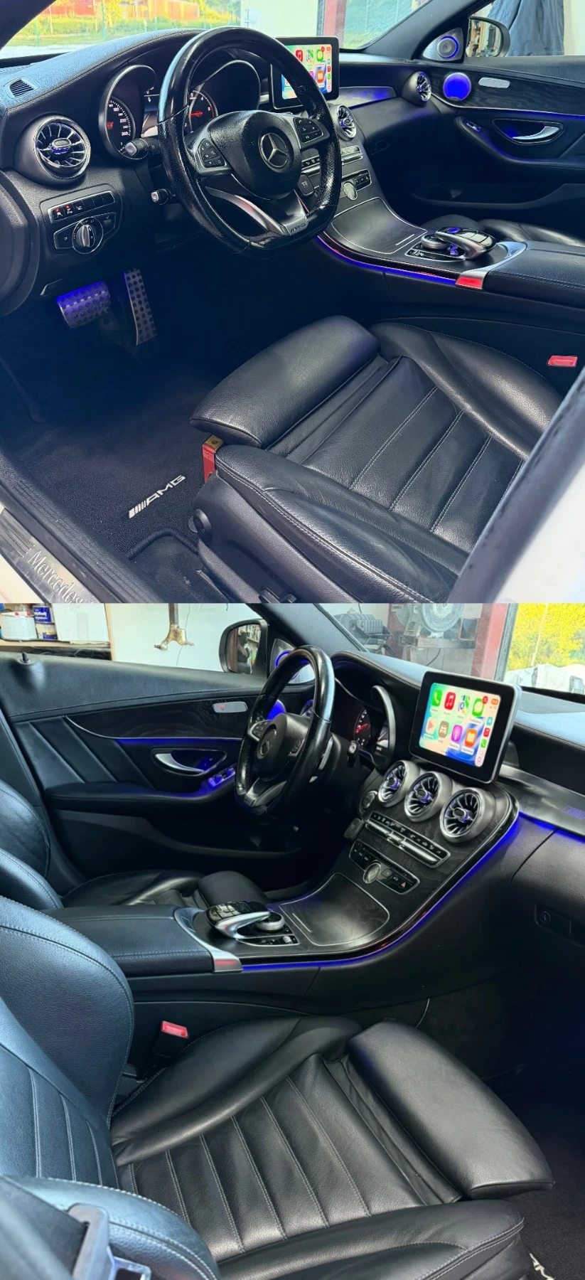 Mercedes-Benz C 220 CDI / AMG PACKET / PANORAMA, снимка 10 - Автомобили и джипове - 54608691