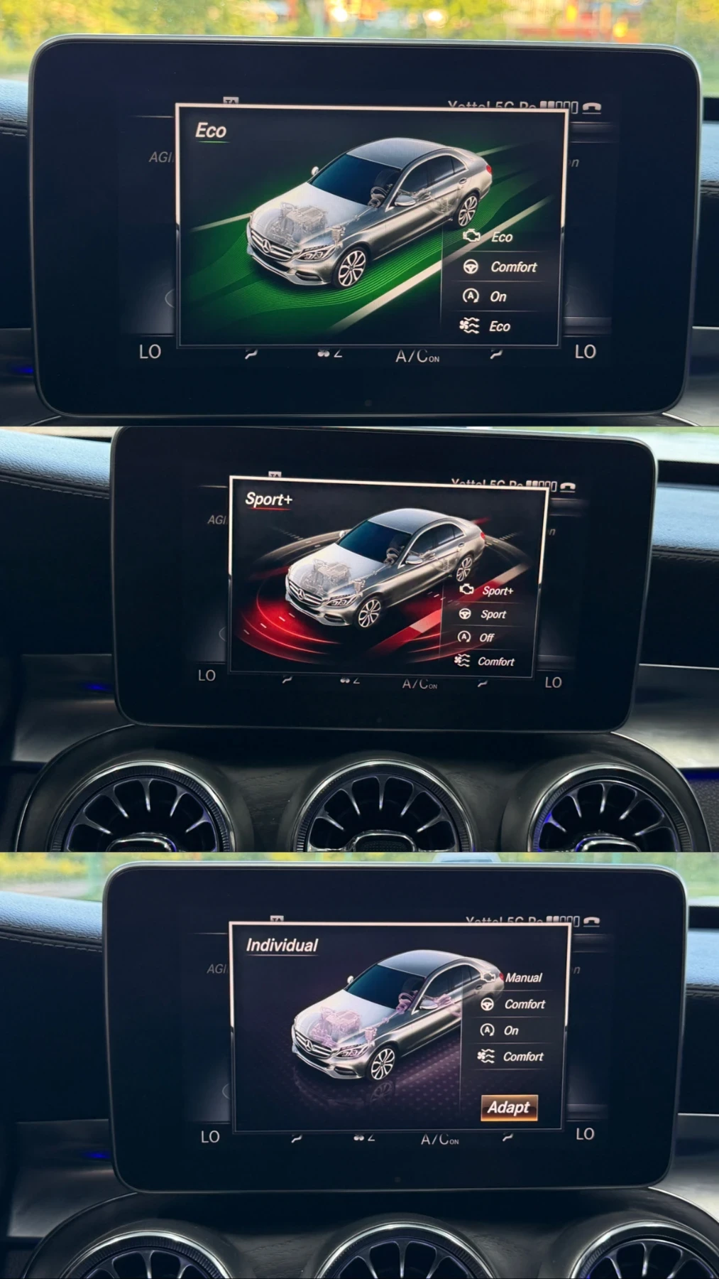 Mercedes-Benz C 220 CDI / AMG PACKET / PANORAMA, снимка 14 - Автомобили и джипове - 54608691