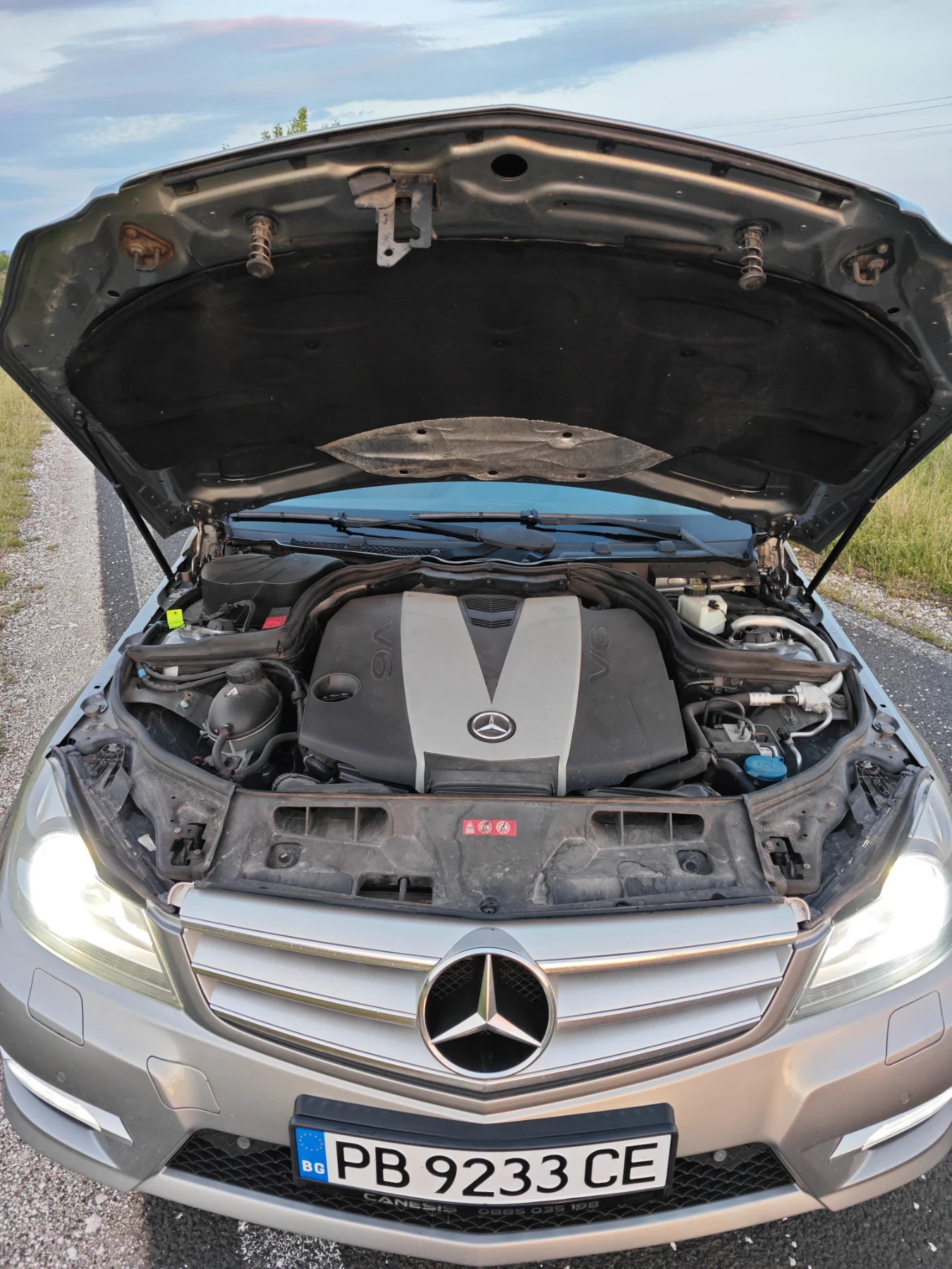 Mercedes-Benz C 350 AMG/265к.с, снимка 15 - Автомобили и джипове - 55030931