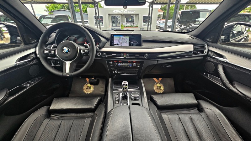 BMW X6 M50D/GERMNANY/LED/DIGI/360CAMERA/HEAD UP/ОБДУХ/LIZ, снимка 9 - Автомобили и джипове - 46454755