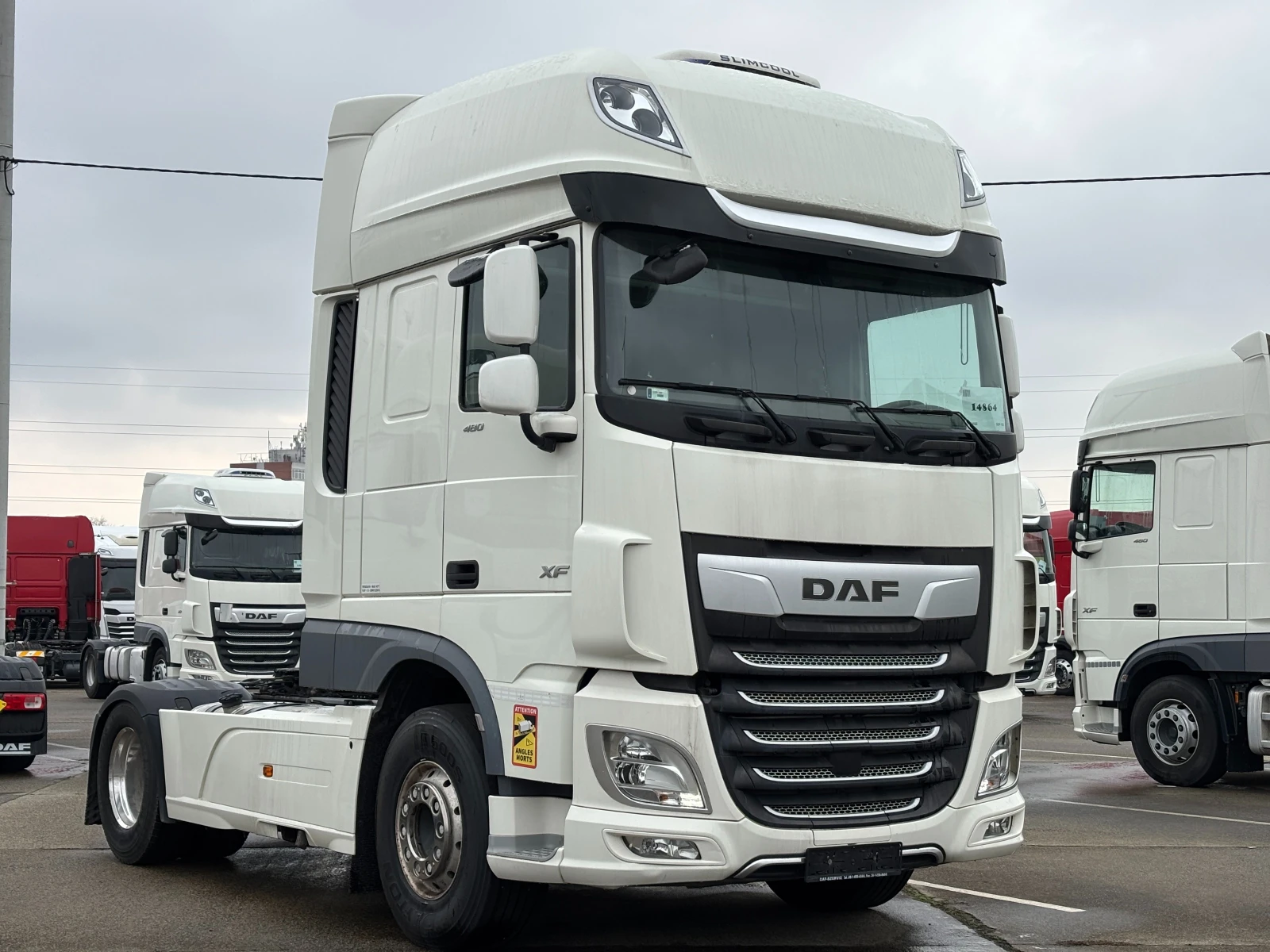Daf XF 480 с 6 нови гуми, тел: 0036305669818 - изображение 2