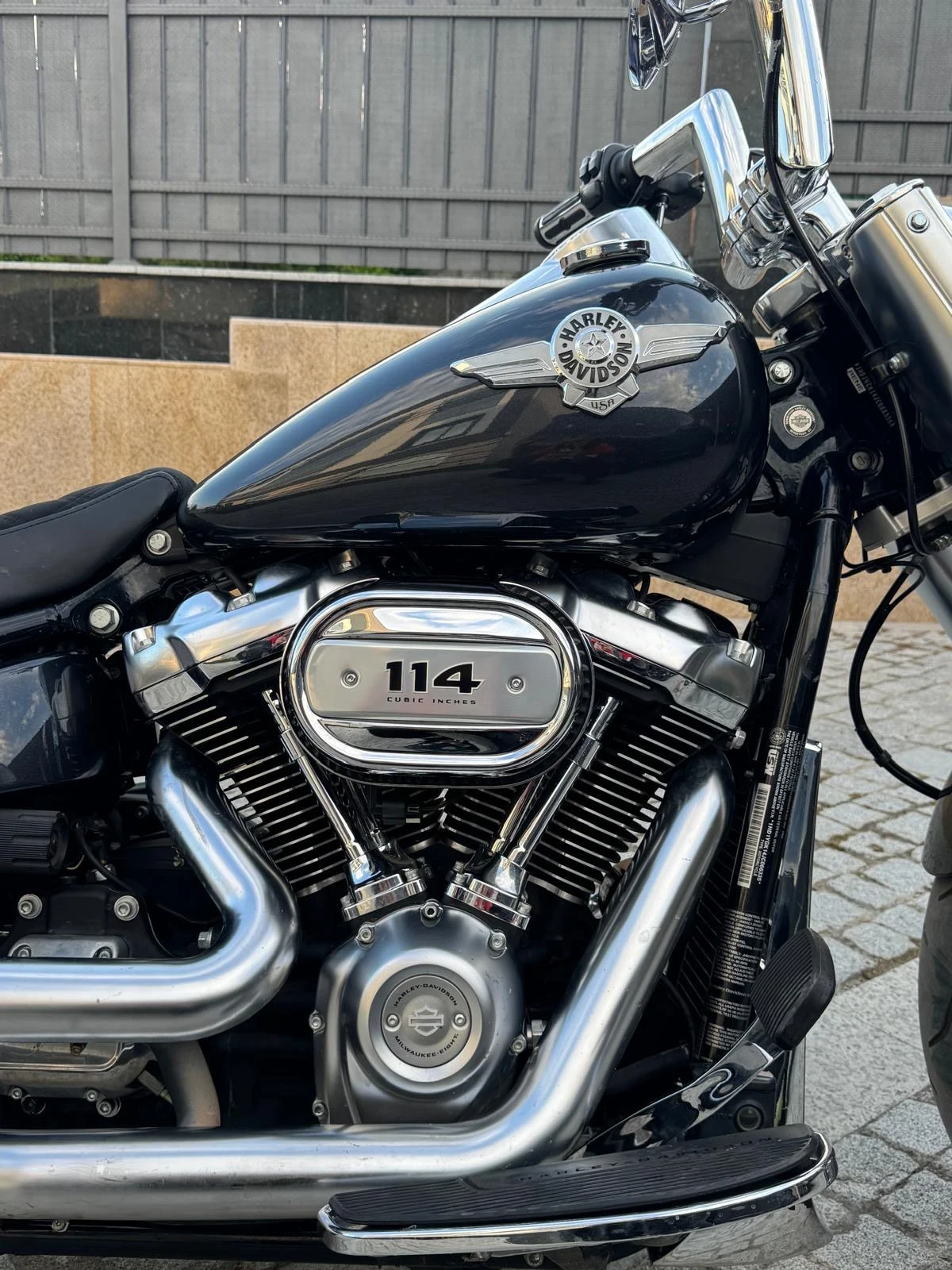 Harley-Davidson Softail Fat Boy 114, снимка 9 - Мотоциклети и мототехника - 54566146