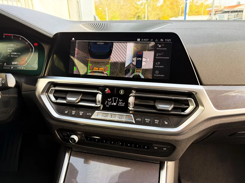 BMW 330 d/TOURING/265HP/LASER/HUD/360/H&K/MEMO/DIGI/590g, снимка 11 - Автомобили и джипове - 52402086