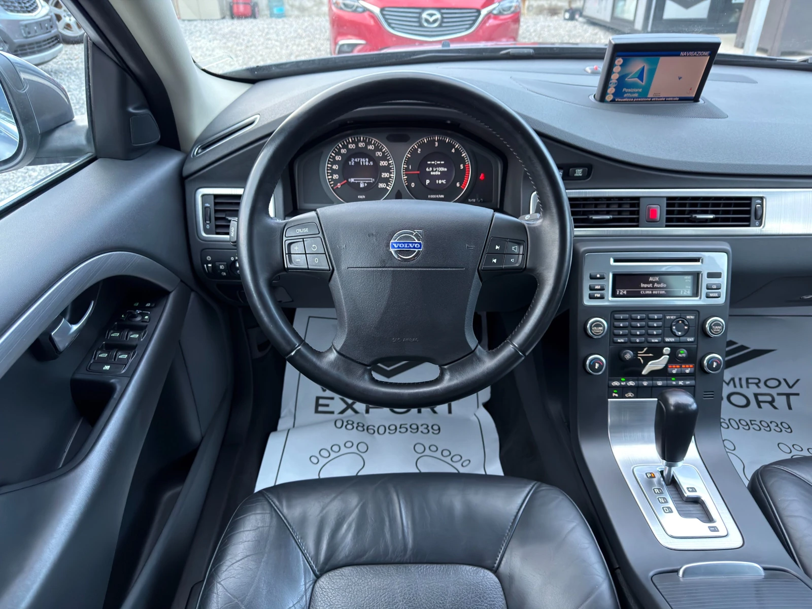 Volvo S80 2.4 D5 4x4 / Реални КМ / 1 СОБСТВЕНИК / БЕЗ РЪЖДА, снимка 14 - Автомобили и джипове - 56016463