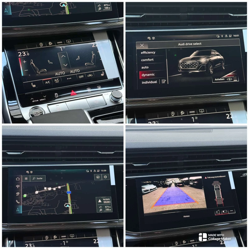 Audi Q8 50TDI/Sline/Bang&Olufsen/Virtual/Камера/Laser/, снимка 11 - Автомобили и джипове - 47412181