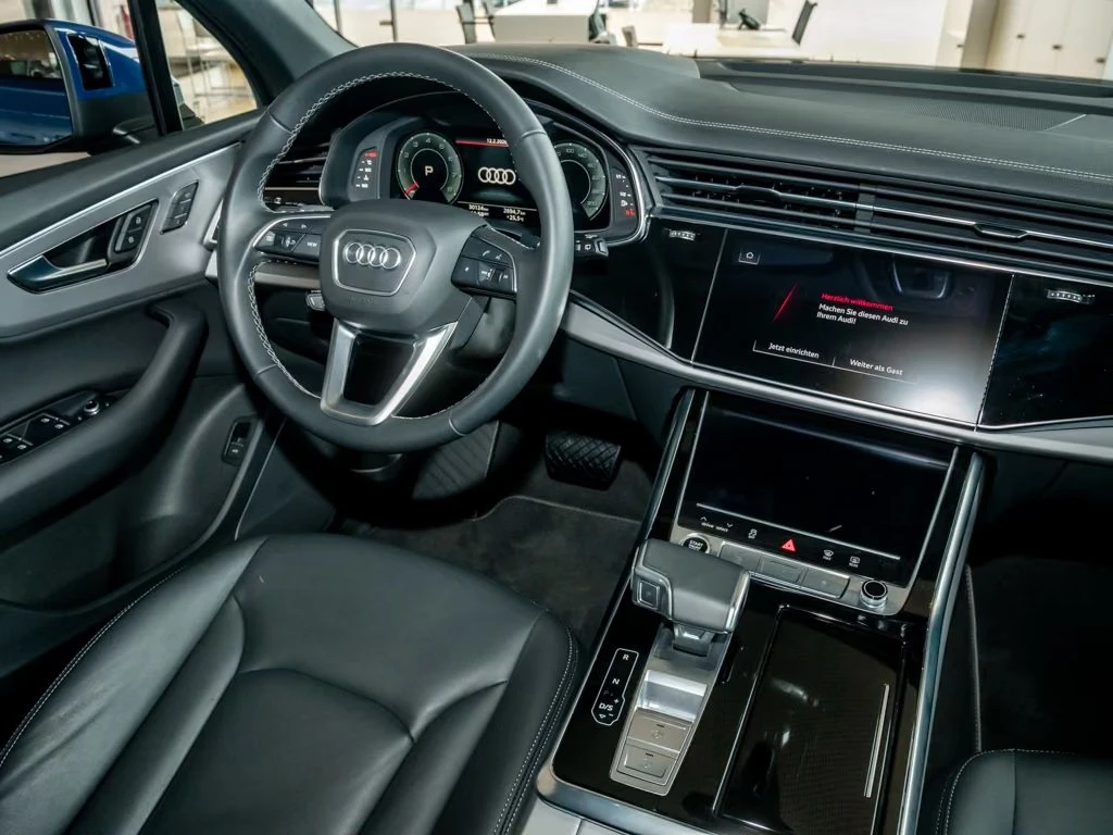 Audi Q7 55 TFSI/ S-LINE/ BLACK OPTIC/ MATRIX/ HUD/PANO/360, снимка 6 - Автомобили и джипове - 56137539
