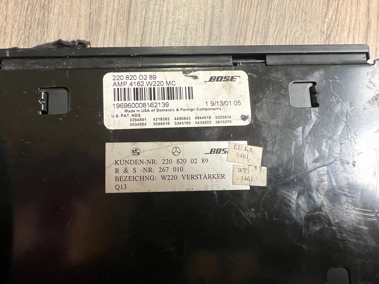 2208200289  Mercedes S class W220 BOSE 220 820 02 89  | Mobile.bg   2