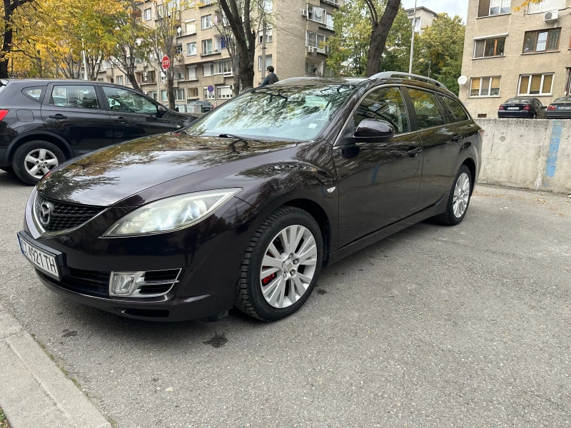 Mazda 6 2.0#РЕАЛНИ КМ#КЛИМАТРОНИК#АНДРОИД#ПЕЧКА#МЕТАЛИК, снимка 3 - Автомобили и джипове - 52087762