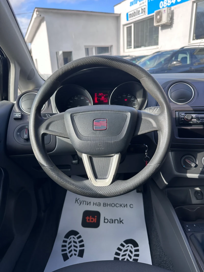 Seat Ibiza 1.2i GAZ - РЕАЛНИ КИЛОМЕТРИ, снимка 12 - Автомобили и джипове - 53499015
