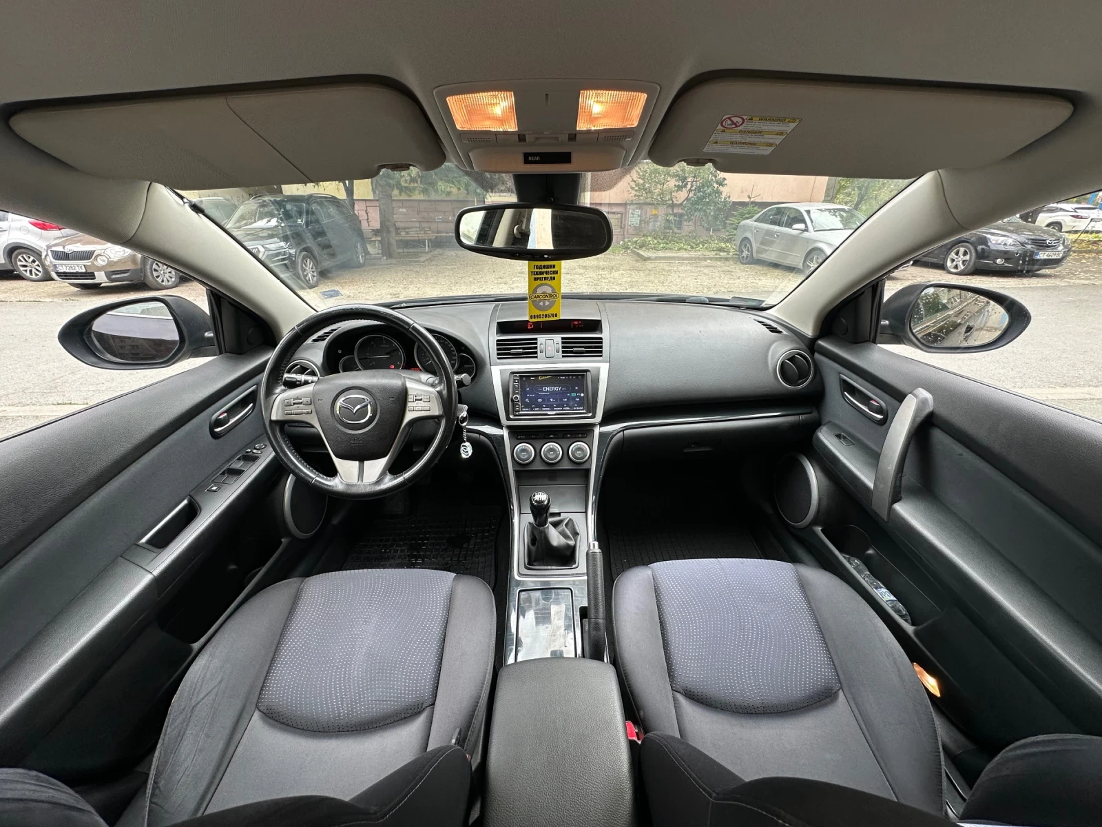 Mazda 6 2.0#РЕАЛНИ КМ#КЛИМАТРОНИК#АНДРОИД#ПЕЧКА#МЕТАЛИК - изображение 9