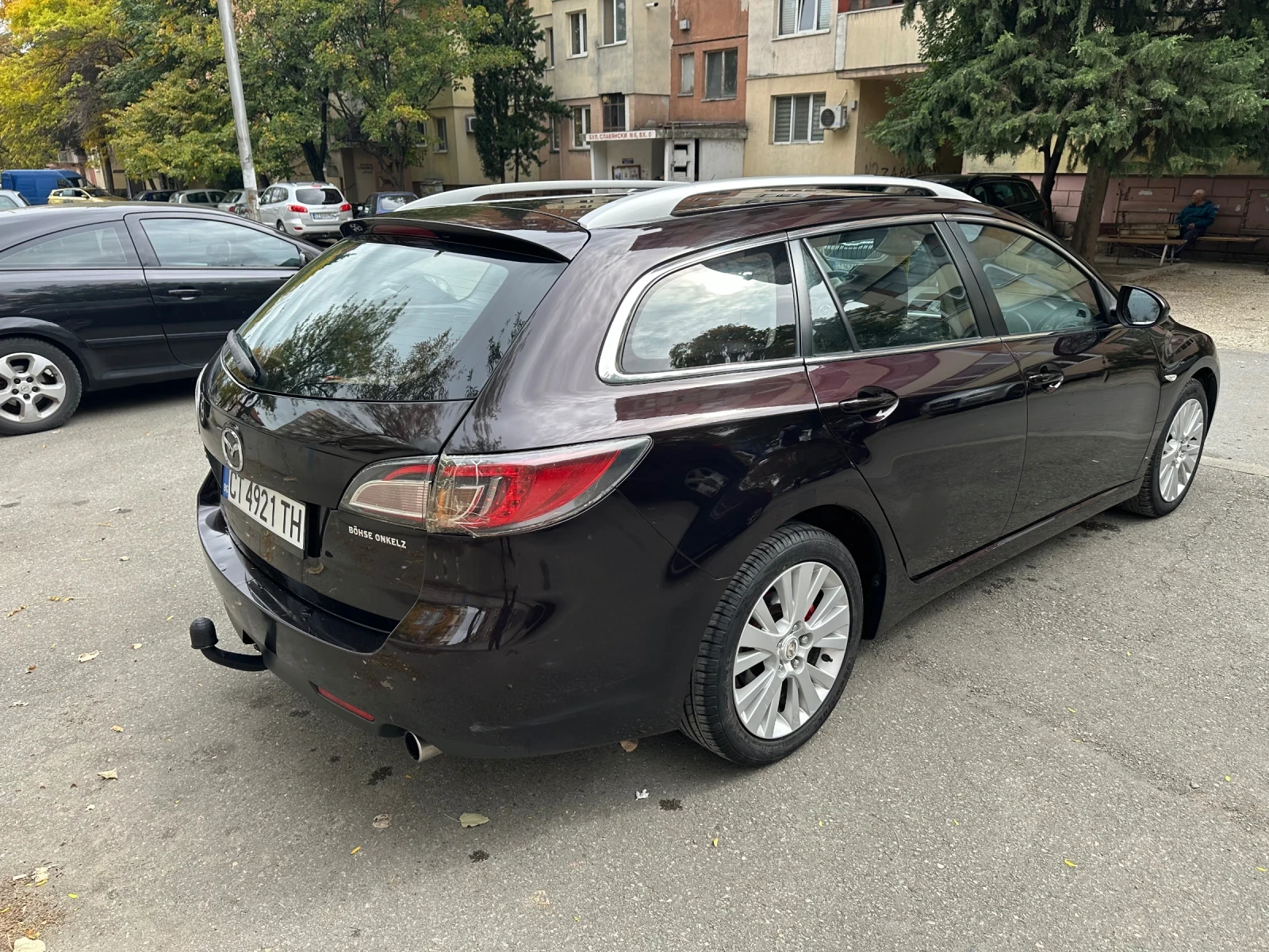 Mazda 6 2.0#РЕАЛНИ КМ#КЛИМАТРОНИК#АНДРОИД#ПЕЧКА#МЕТАЛИК - изображение 7