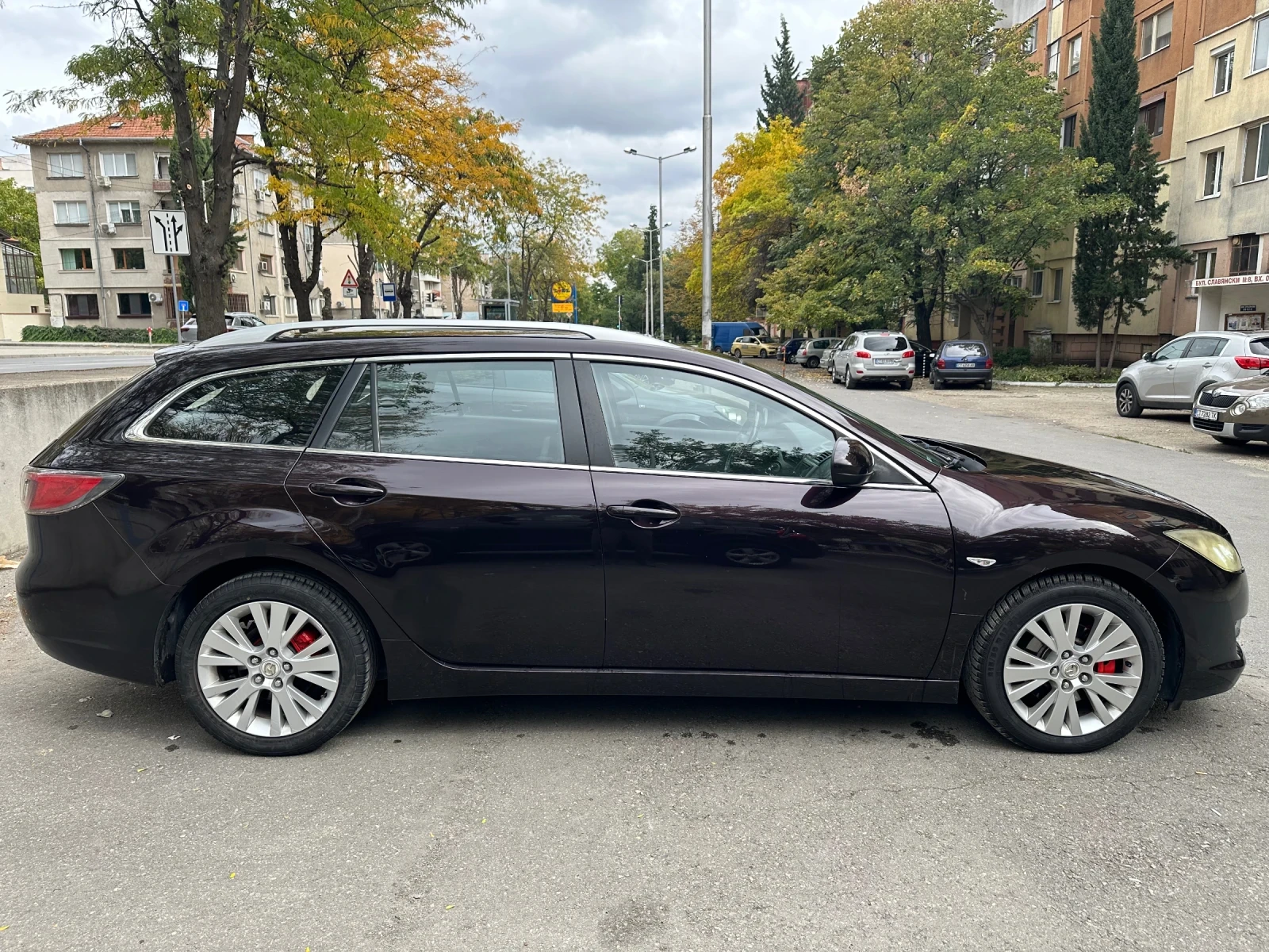 Mazda 6 2.0#РЕАЛНИ КМ#КЛИМАТРОНИК#АНДРОИД#ПЕЧКА#МЕТАЛИК - изображение 5