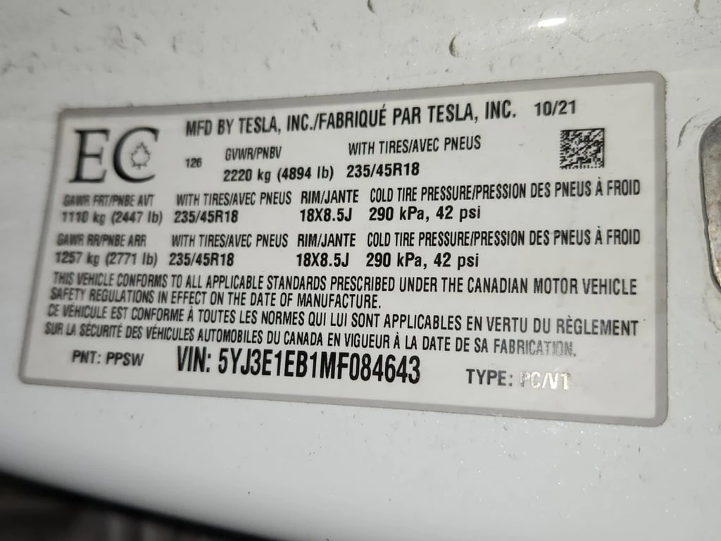 Tesla Model 3 * LONG RANGE ALL WHEEL DRIVE * CARFAX *   | Mobile.bg   7