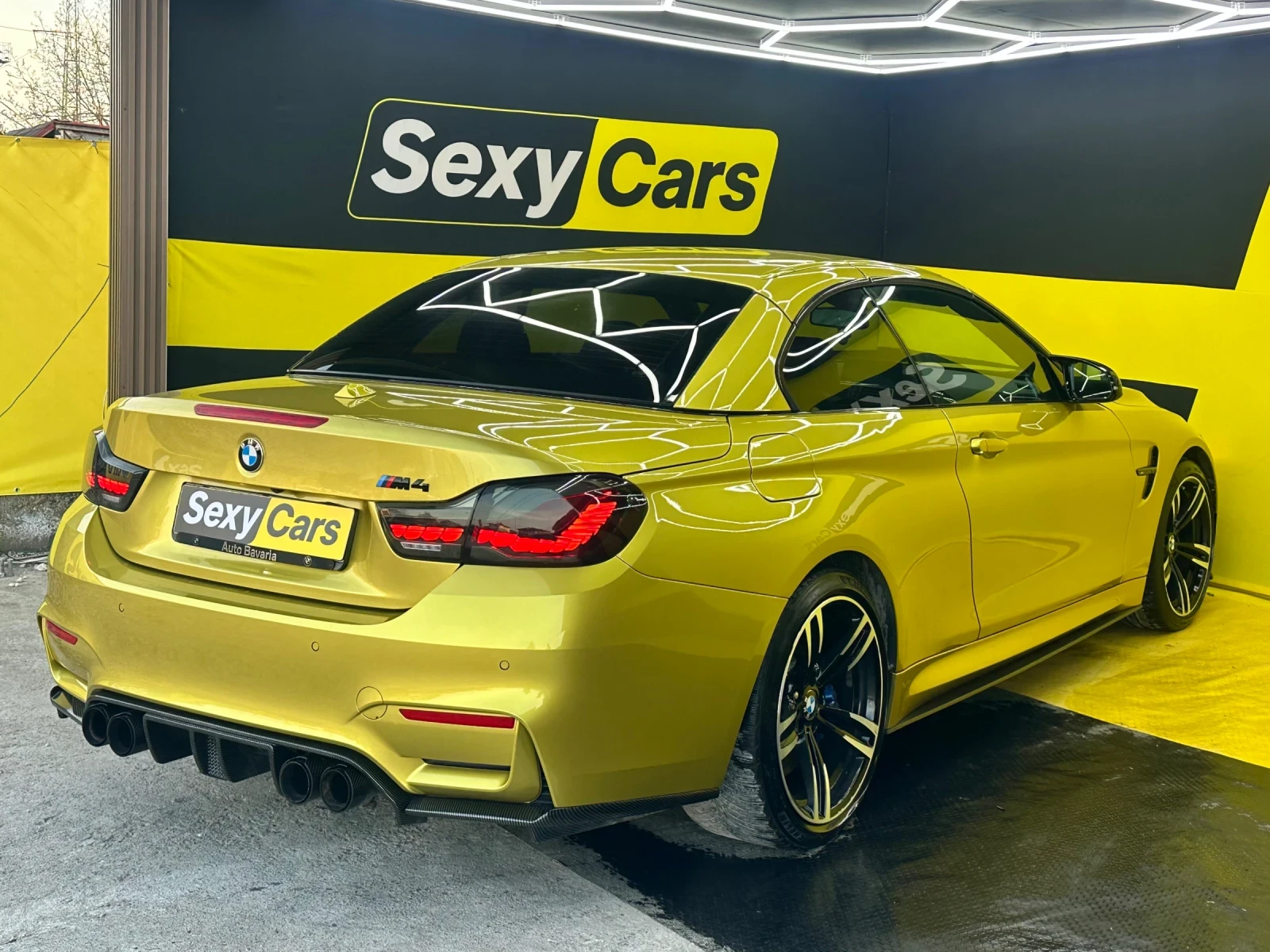 BMW M4 Convertible/Carbon Package/MHD550+ , снимка 6 - Автомобили и джипове - 54230530