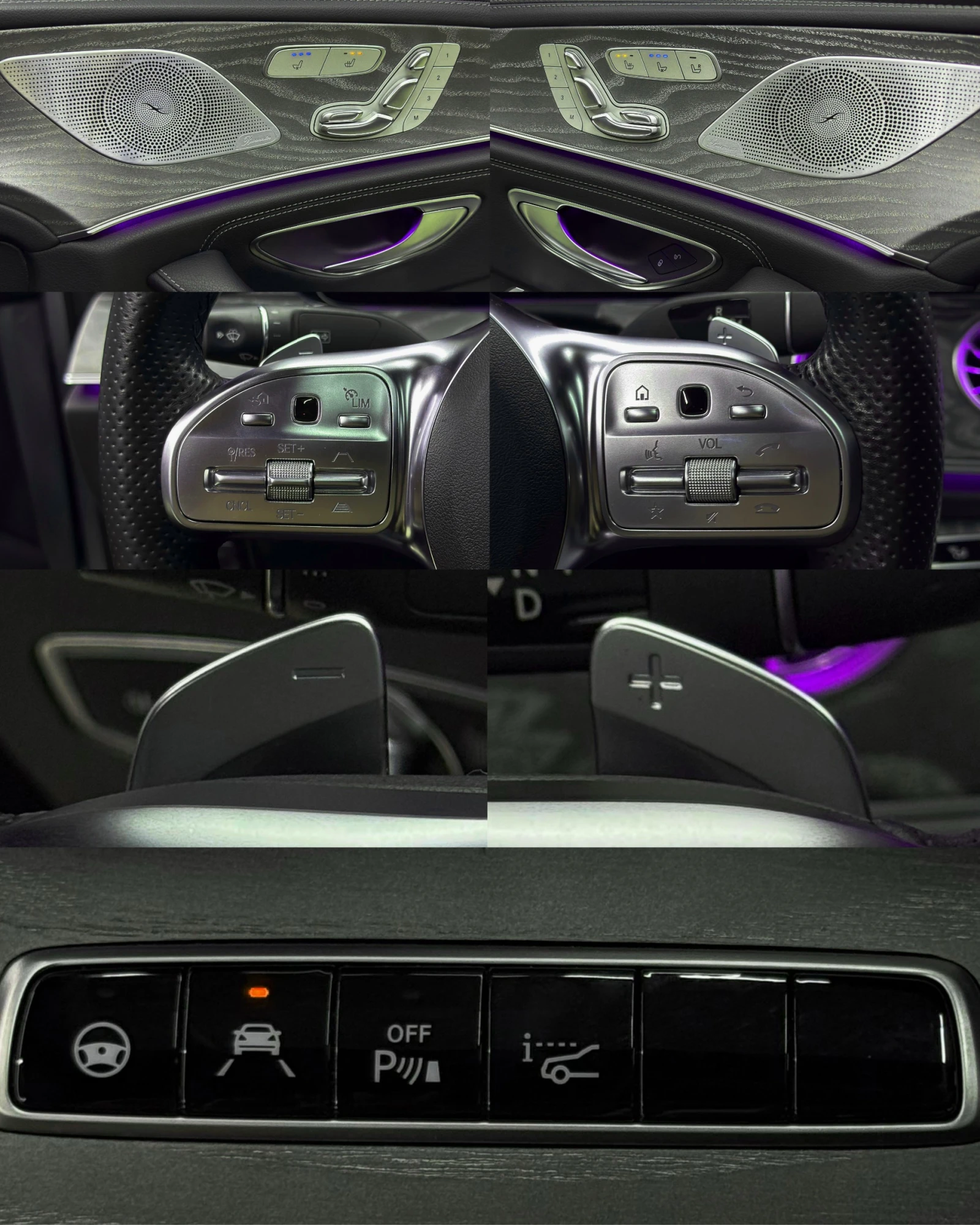 Mercedes-Benz CLS 400 d/AMG 53/4Matic/Airmatic/Burmester/СервизнаИстория, снимка 10 - Автомобили и джипове - 54428093