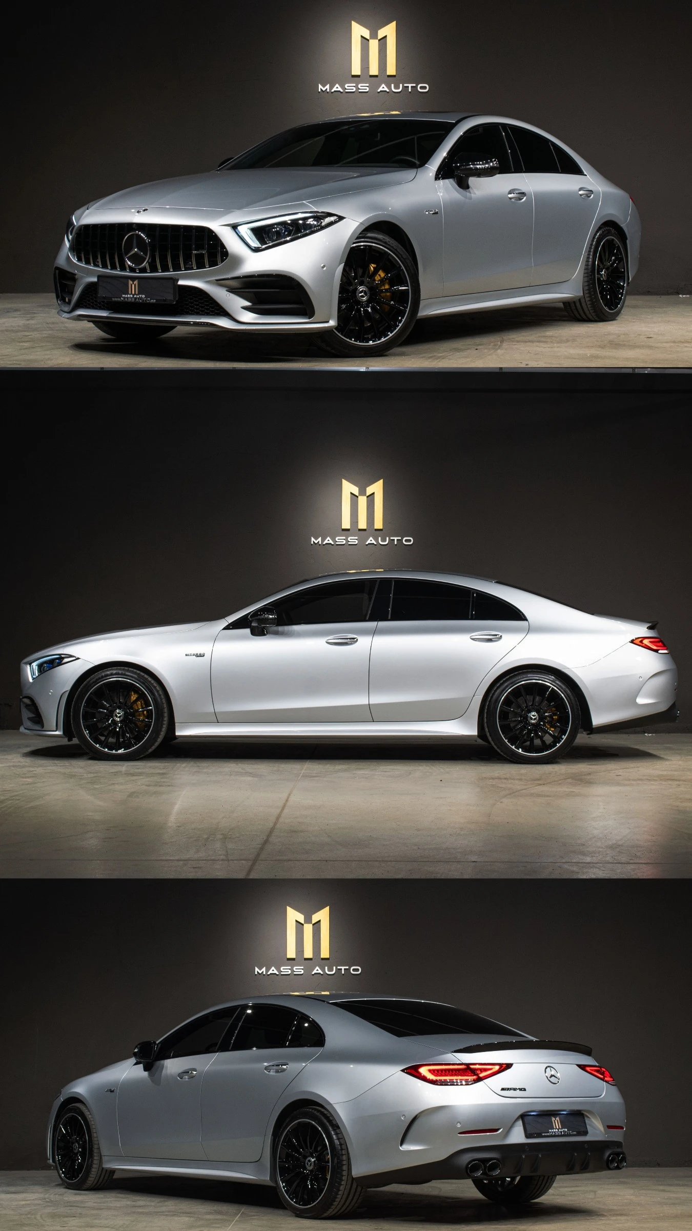 Mercedes-Benz CLS 400 d/AMG 53/4Matic/Airmatic/Burmester/СервизнаИстория, снимка 3 - Автомобили и джипове - 54428093
