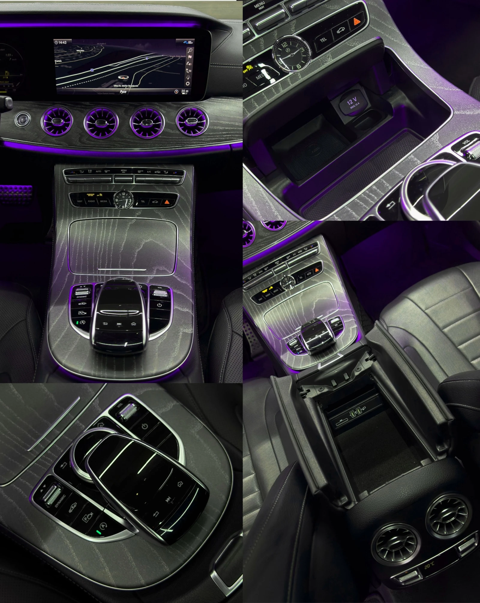 Mercedes-Benz CLS 400 d/AMG 53/4Matic/Airmatic/Burmester/СервизнаИстория, снимка 11 - Автомобили и джипове - 54428093