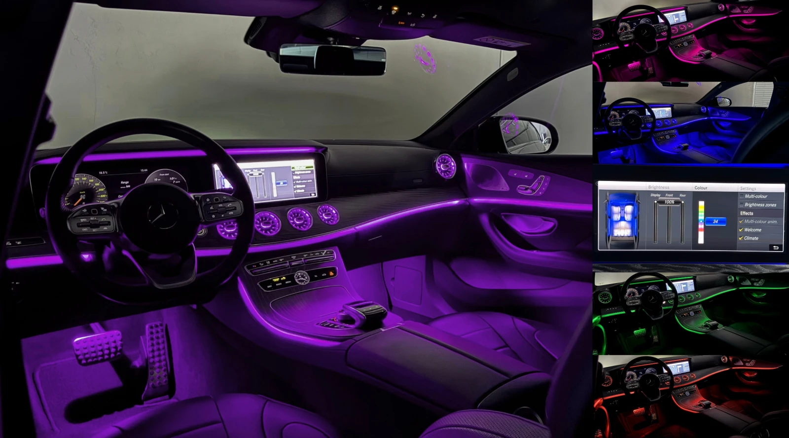 Mercedes-Benz CLS 400 d/AMG 53/4Matic/Airmatic/Burmester/СервизнаИстория, снимка 15 - Автомобили и джипове - 54428093