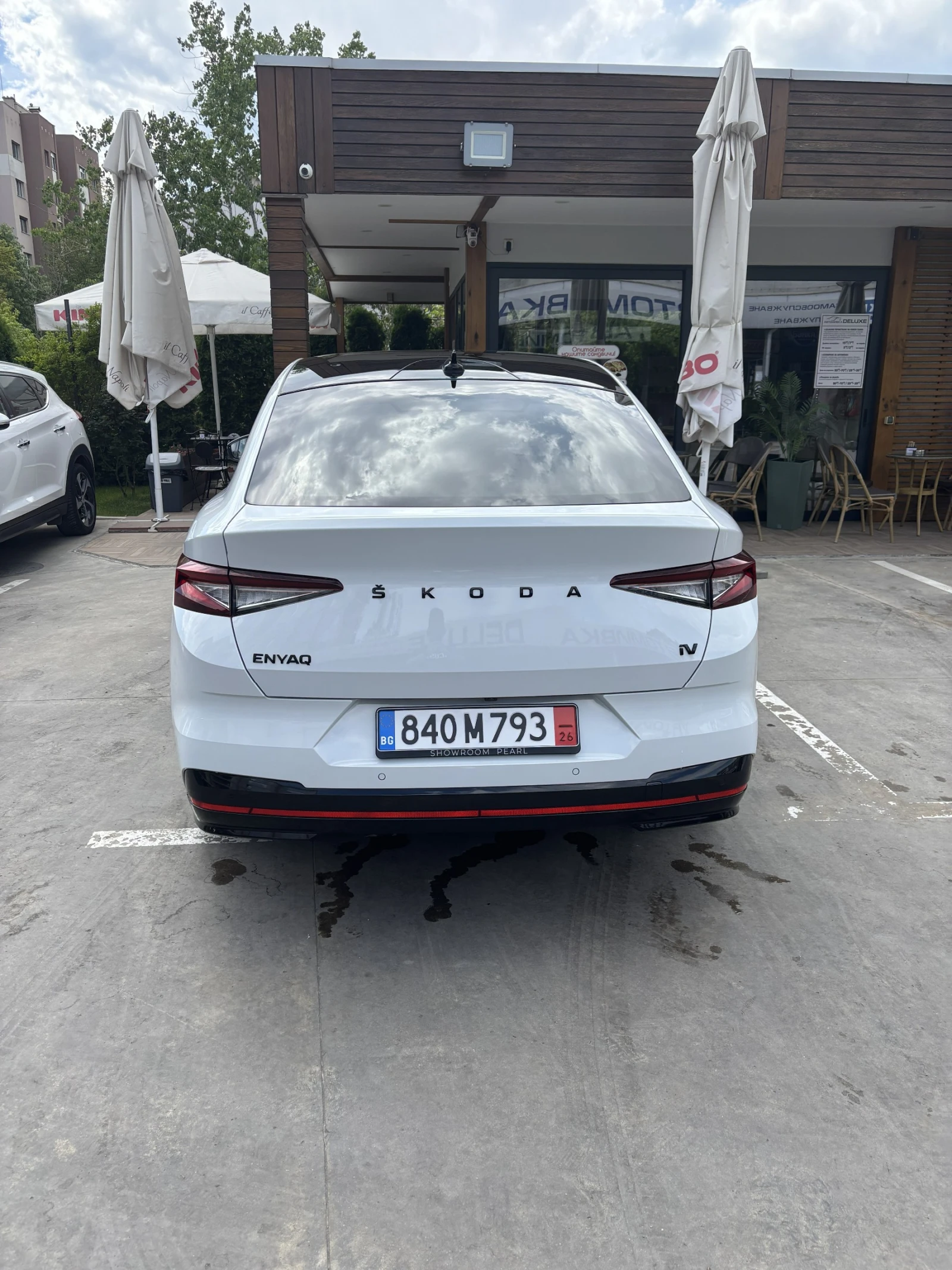 Skoda Enyaq Налична - Skoda Enyaq iV VRS COUPE CANTON CARBON, снимка 4 - Автомобили и джипове - 55502228