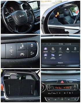 Kia Sorento 2.2ШВЕЙЦАРИЯ-7МЕСТА/ДИСТРОНИК/КОЖА/НАВИ/LANE ASSIS, снимка 8