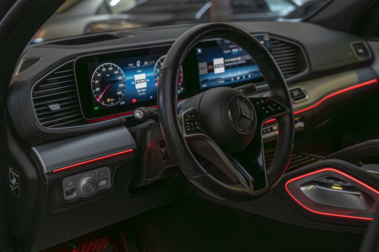 Mercedes-Benz GLE 450 AMG EQ Boost/AMG/Oбдухване/Burmester/Panorama/, снимка 7 - Автомобили и джипове - 54973074