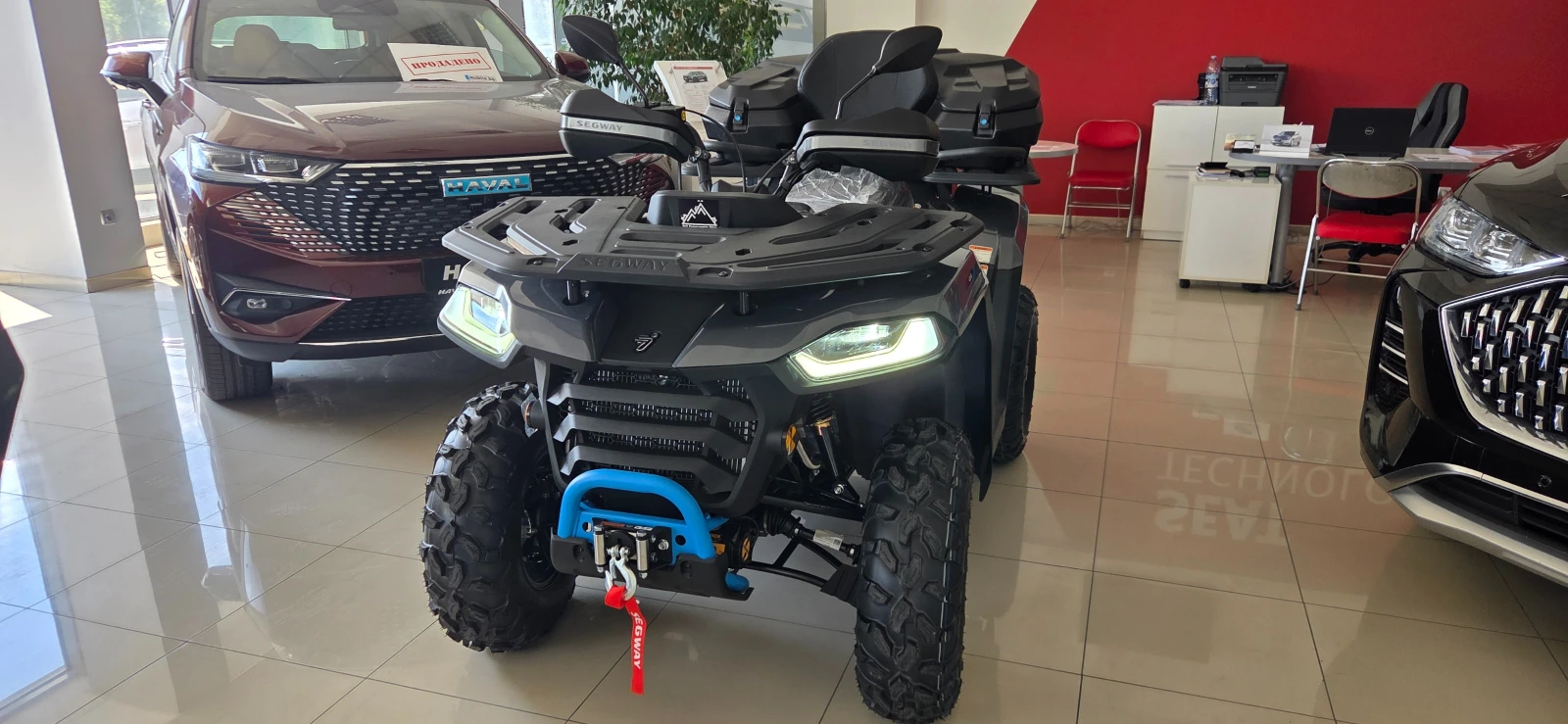 Segway Powersports ATV-Snarler Snarler AT5 L + ПОДАРЪК ЗАДЕН КУФАР - изображение 2