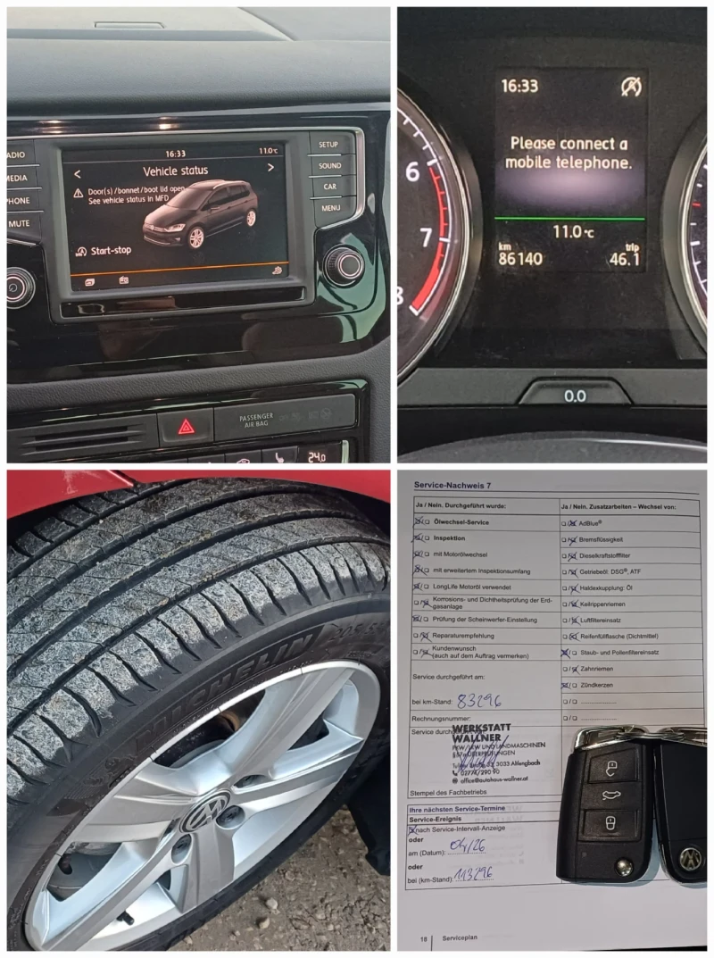 VW Sportsvan, снимка 17 - Автомобили и джипове - 52740390