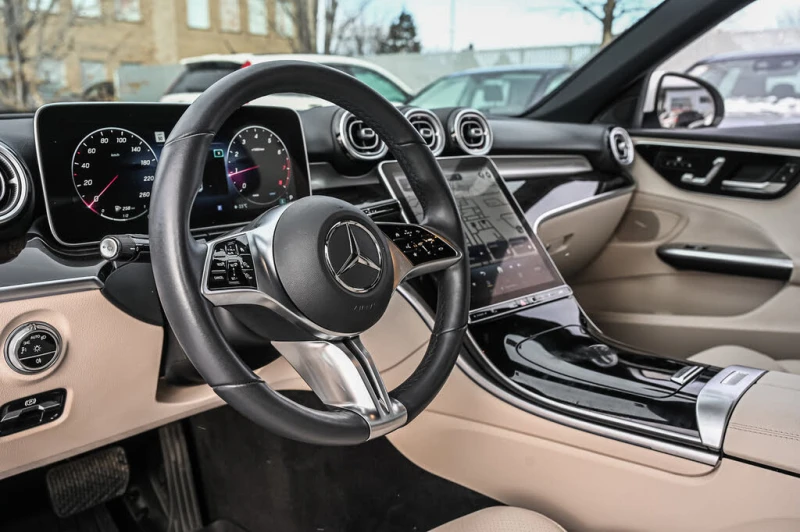 Mercedes-Benz C 300 4MATIC * NAVI * LED * CAMERA * BURMESTER * ПОДГРЕВ, снимка 8 - Автомобили и джипове - 53339434