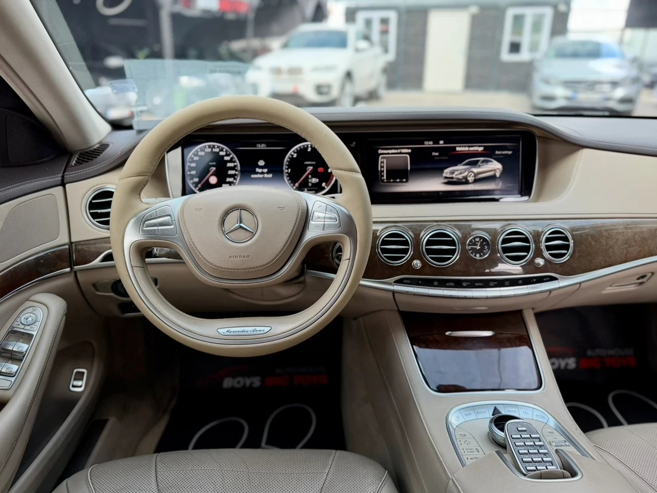 Mercedes-Benz S 350 4Matic* 4x4* * * 360*  | Mobile.bg   12