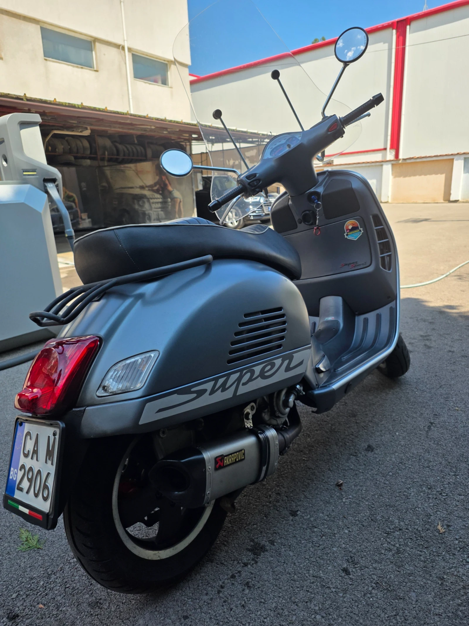 Vespa GTS 300i super sport akrapovic , снимка 9 - Мотоциклети и мототехника - 55247876
