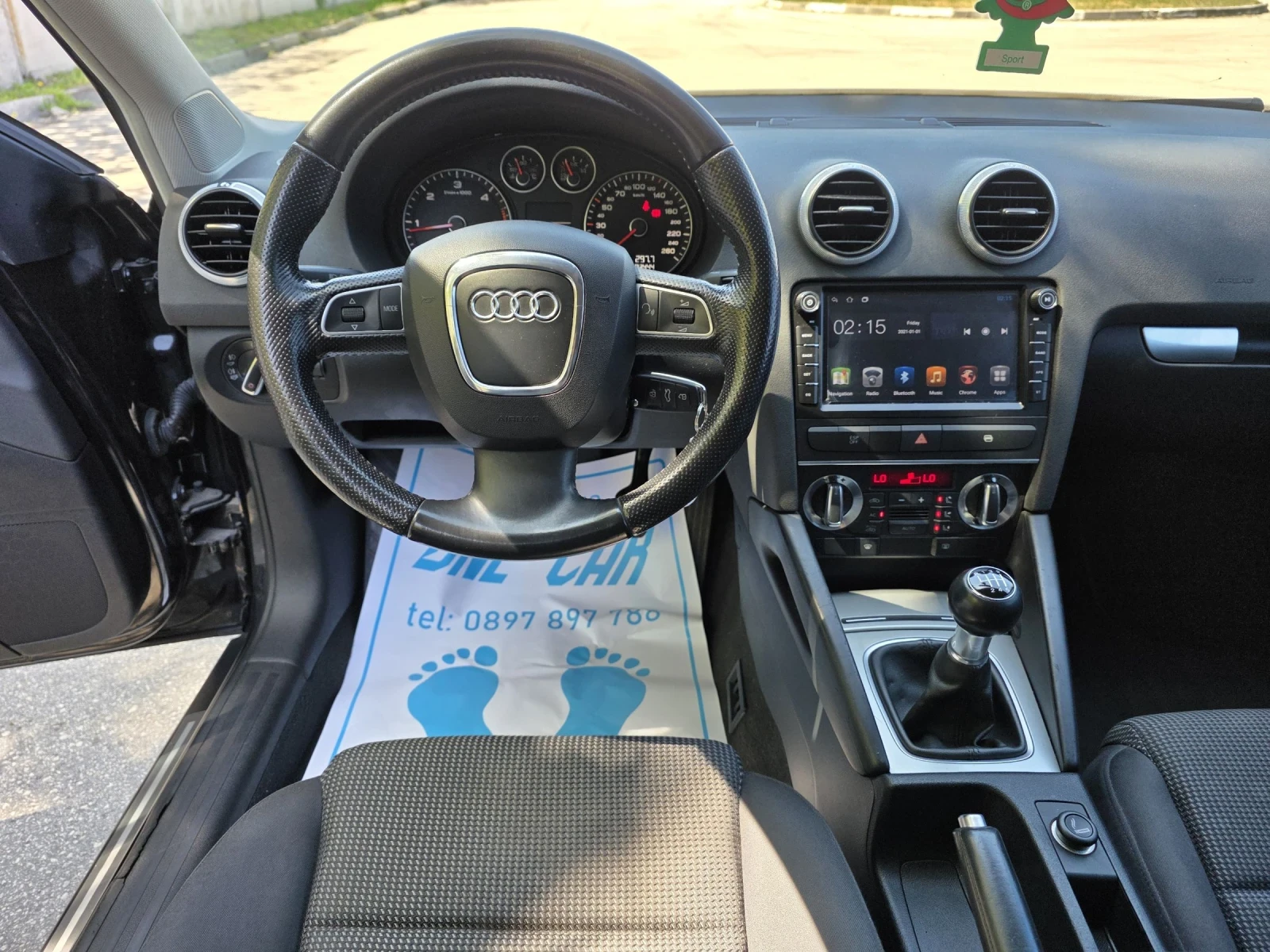 Audi A3 2.0TDI-140kc, снимка 12 - Автомобили и джипове - 54311338