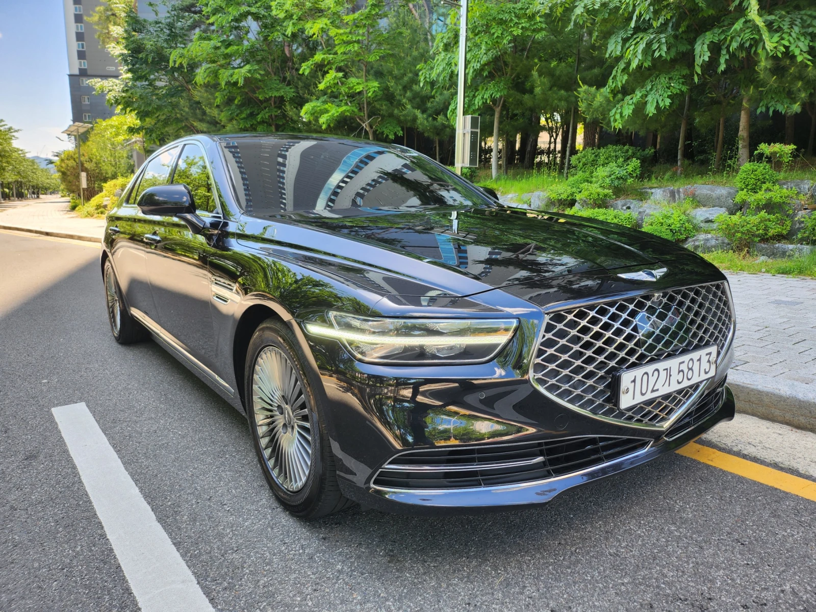 Genesis G90 HUD* ОБДУХ* ДИСТРОНИК* 360