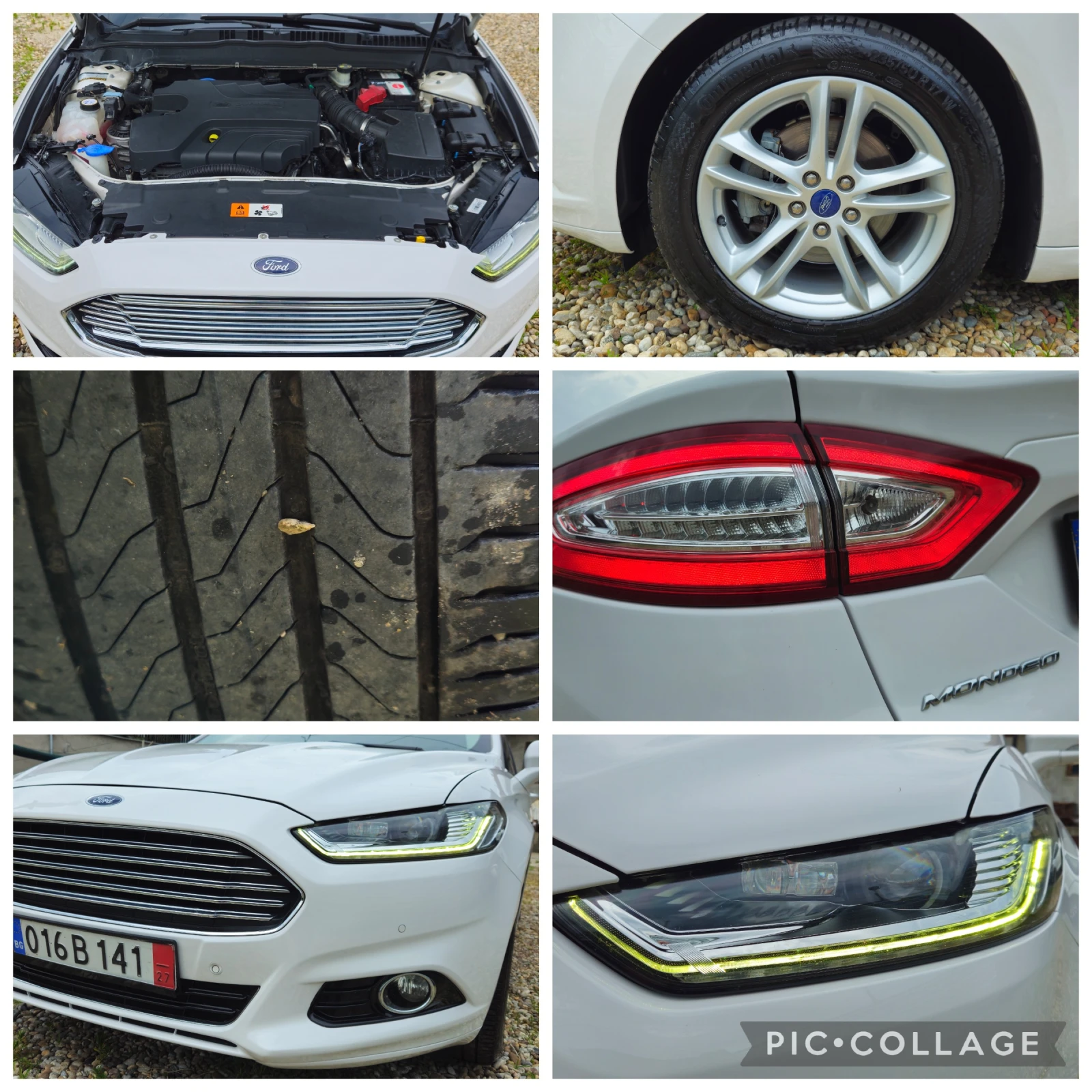Ford Mondeo TITANIUM* 2, 0TDi-150кс* 2016г* LED* НАВИ* КОЖА* Т, снимка 17 - Автомобили и джипове - 54891796
