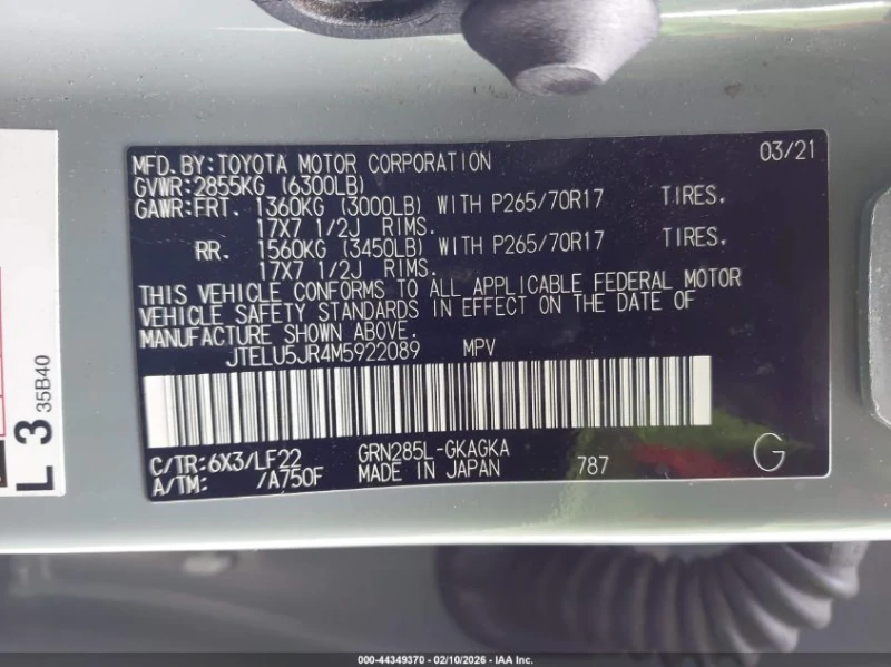 Toyota 4runner 4.0l Trd Pro, снимка 9 - Автомобили и джипове - 53600541